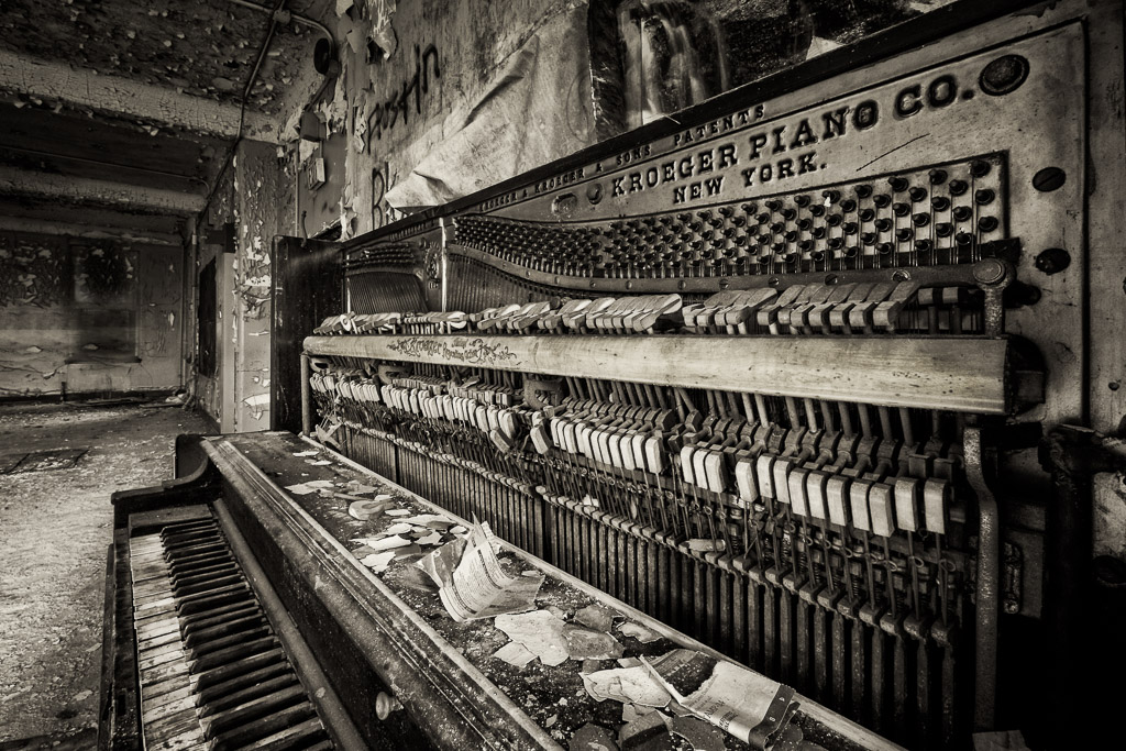 They don't dance in the common room like they used to.

My brother Mike and I went on an urbex trip together to an asylum I've visited before.  I needed a certain shot I'd done before but as something I could print larger foro the music venue.  Getting into and out of this place is part of the adventure and we had a blast.  Mike has never come with me on one of these before.

Please like my Facebook Artists page: <a href=