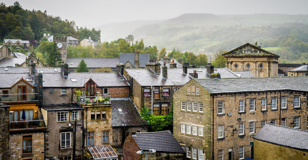 Todmorden is in the northern UK not far from Manchester.  It's a wonderful old town.