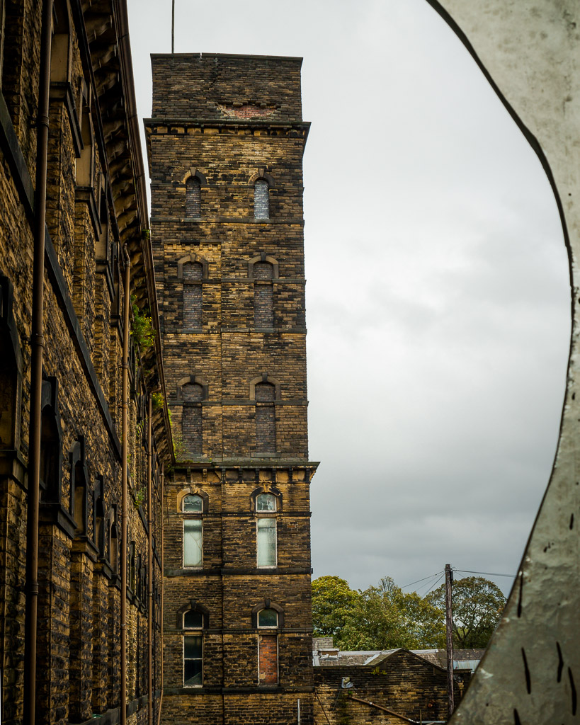 A very old textile mill in the town of Keighley.
